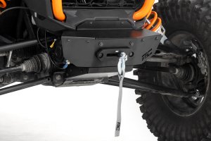 Polaris RZR XP 1000 Winch Mount - Rough Country - Black